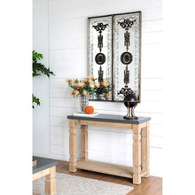 Load image into Gallery viewer, Rustic And Modern Console Table