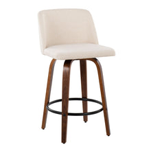 Load image into Gallery viewer, Toriano - Mid Century Modern, Counter Stool (Set of 2)