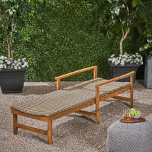 Load image into Gallery viewer, Hampton - Outdoor Chaise Lounge With Adjustable Backrest - Natural