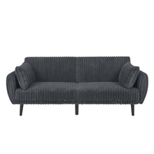 Load image into Gallery viewer, Futon Sofa Bed With Tall Legs