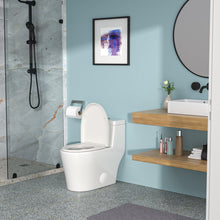 Load image into Gallery viewer, 1 Piece Toilet, Dual Flush, Soft Closing Seat - White