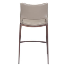 Load image into Gallery viewer, Steel Low Back Bar Chairs (Set of 2) - Gray And Brown
