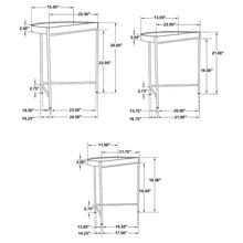 Load image into Gallery viewer, Darlene - 3 Piece Nesting Table Set - Brown
