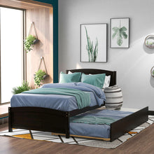 Load image into Gallery viewer, Platform Bed & Headboard, Footboard And Wood Slat Support