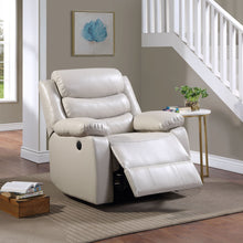Load image into Gallery viewer, Eilbra - Synthetic Leather Power Motion Recliner - Beige