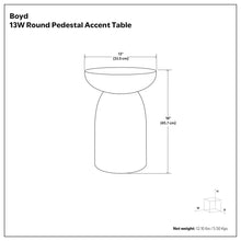 Load image into Gallery viewer, Boyd - Accent Table - White Wash