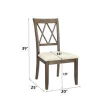 Load image into Gallery viewer, Claudia - Side Chair (Set of 2) - Beige / Brown