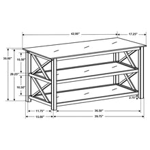 Load image into Gallery viewer, Sofa Table With Shelf - Brown
