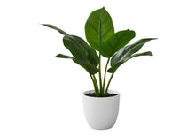 Load image into Gallery viewer, 17" Tall, Artificial Plant, Aureum, Indoor, Faux, Fake, Table, Greenery, Potted, Real Touch, Decorative - Green / White