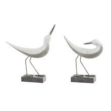Load image into Gallery viewer, Poly Bird Figurine (Set of 2) - White