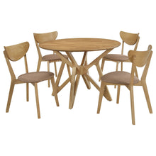 Load image into Gallery viewer, Barlow - 5 Piece Round Dining Set With Chairs - Walnut