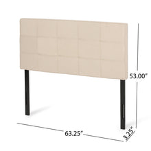 Load image into Gallery viewer, Messyah - Contemporary Upholstered Headboard