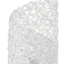 Load image into Gallery viewer, Bedside Table Lamp With White Swirl Novelty Shade - Silver
