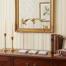 Load image into Gallery viewer, Bird Sculptures (Set of 3) - Gold
