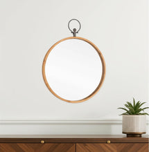 Load image into Gallery viewer, 30" Round Metal Framed Accent Mirror - Bronze