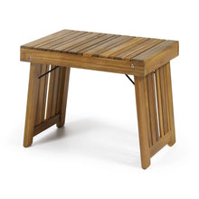 Load image into Gallery viewer, Temptation - Outdoor Foldable Side Table With Slat Design