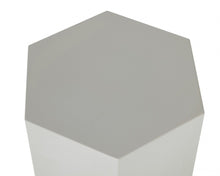 Load image into Gallery viewer, Wood End Table - Light Gray