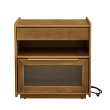 Load image into Gallery viewer, Wood Accent Cabinet (691677) - Brown