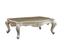 Load image into Gallery viewer, Marble Wood Coffee Table - Champagne