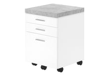 Load image into Gallery viewer, File Cabinet Rolling Mobile Storage Drawers Printer Stand For Office