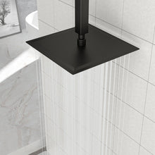 Load image into Gallery viewer, Modern 10" Square Rainfall Shower Head & Stainless Steel Wall Or Ceiling Mount Luxury Spa Shower Panel