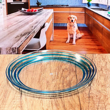 Load image into Gallery viewer, Designer Swirl Acrylic Dinner Plates (Set of 4)