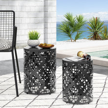 Load image into Gallery viewer, Outdoor Metal Modern Design End Table