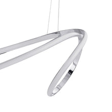 Load image into Gallery viewer, 14'' Metal LED Dimmable Chandelier - Silver