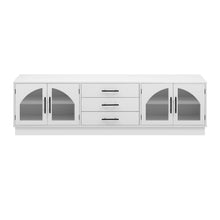 Load image into Gallery viewer, Modern Minimalist TV Stand, Entertainment Center Media Console Cabinet With Adjustable Shelves For Living Room