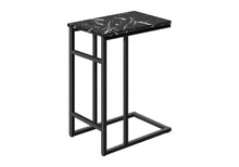 Load image into Gallery viewer, Accent Table, C - Shaped, Modern Design - Black
