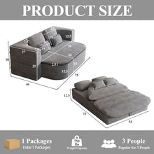 Load image into Gallery viewer, 2 In 1 Foldable Sofa Bed With Multi Functional Blanket