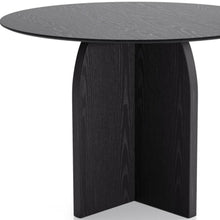 Load image into Gallery viewer, Pedestal Base Round Top Dining Table - Black