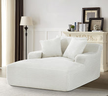Load image into Gallery viewer, Cloudline - Oversized Chaise Lounge, Modern Comfy Couch With Full Foam Cushioning, Cozy Sleeper Sofabed