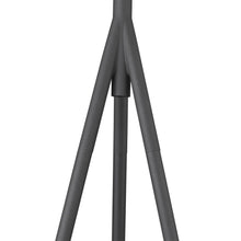 Load image into Gallery viewer, Tripod Floor Lamp With Gray Cone Shade - Matte Gray