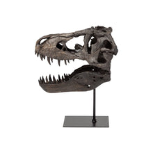 Load image into Gallery viewer, Fabric Dinosaur Tabletop Sculpture - Brown