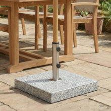 Load image into Gallery viewer, Umbrella Holder Square 55 Lbs Umbrella Base - Natural / Gray