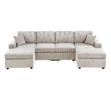 Load image into Gallery viewer, Modern Design Sectional Set With Right And Left Arm Chaise