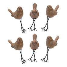 Load image into Gallery viewer, Poly Figurine Tabletop Sculpture (Set of 6) - Brown
