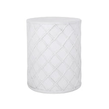 Load image into Gallery viewer, End Table, Outdoor - Antique White