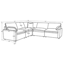 Load image into Gallery viewer, Hollander - Power Reclining Sectional