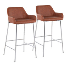 Load image into Gallery viewer, Daniella - Contemporary Fixed Height Bar Stool (Set of 2)