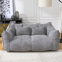 Load image into Gallery viewer, Comfortable Dual Beanbag Chair With High Resilience Foam Core For 2 People