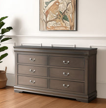 Load image into Gallery viewer, Solid Wood, Double Dresser - Gray