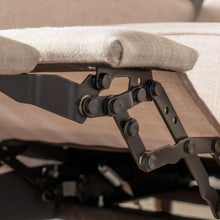 Load image into Gallery viewer, Mid-Century Modern Recliner With Button Tufted Waffle Stitch