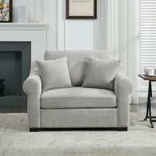 Load image into Gallery viewer, Modern Chenille Oversized Armchair, Chair And A Half, Single Sofa