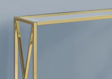 Load image into Gallery viewer, Accent Console Table For Entryway, Contemporary & Modern - Gold