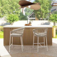 Load image into Gallery viewer, Maiden - Patio Counter Stool Sunproof Olefin (Set of 2)