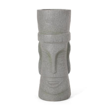 Load image into Gallery viewer, Classic Flower Planter With Magnesium Oxide Material - Stone Gray