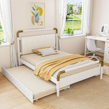 Load image into Gallery viewer, Storage Platform Bed, With 2 Big Drawers, Trundle