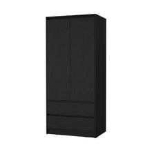 Load image into Gallery viewer, Accent Cabinet Soft Close With Multiple Shelves And Three Drawers - Black